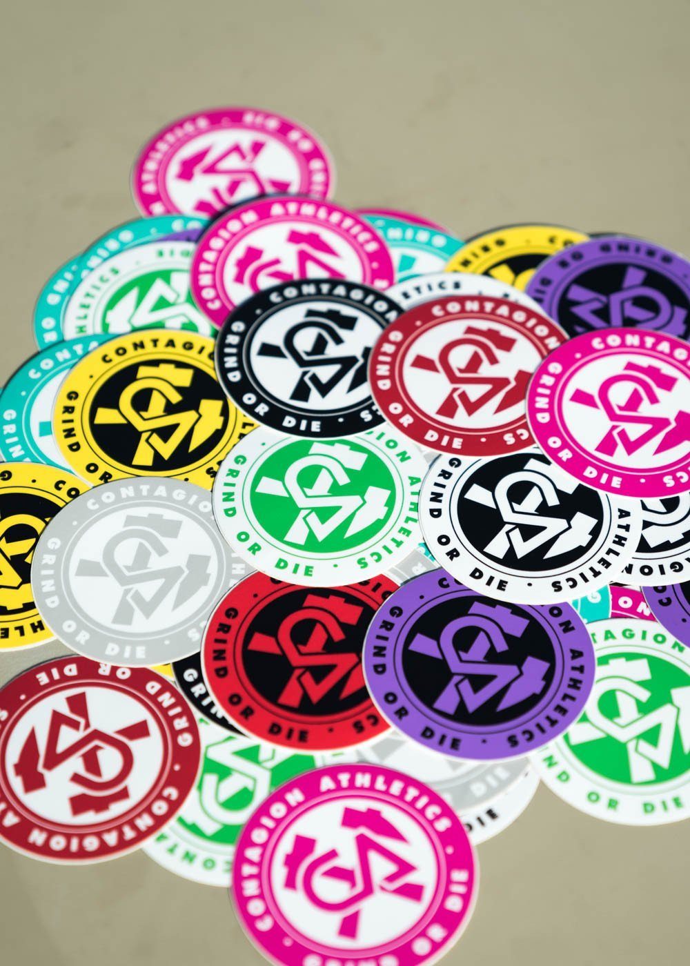 Hammer &amp; Axe Crest Sticker 3"