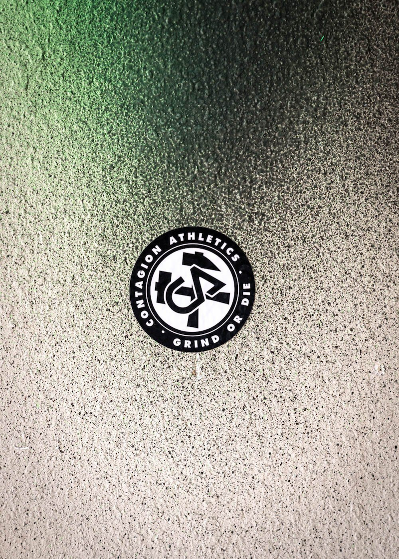 Hammer &amp; Axe Crest Sticker 3"