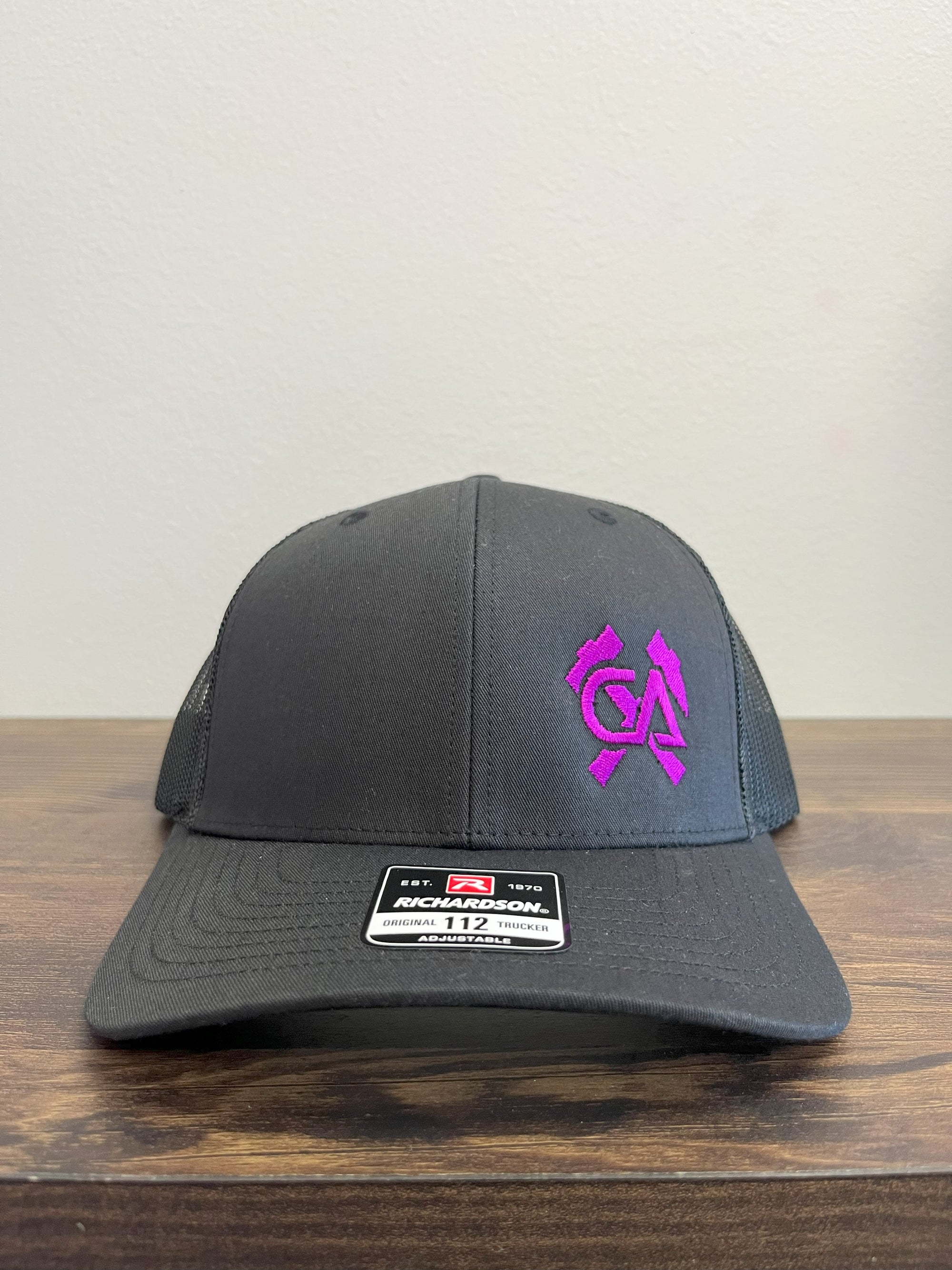 Hammer & Axe Purple Snap Back